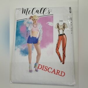 🧵4/$20🧵 McCall's M8129 Costumes Sewing Pattern Uncut Size 6-14 DIY Supplies